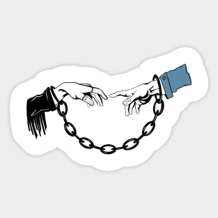 The Creation of WynHaught Sticker